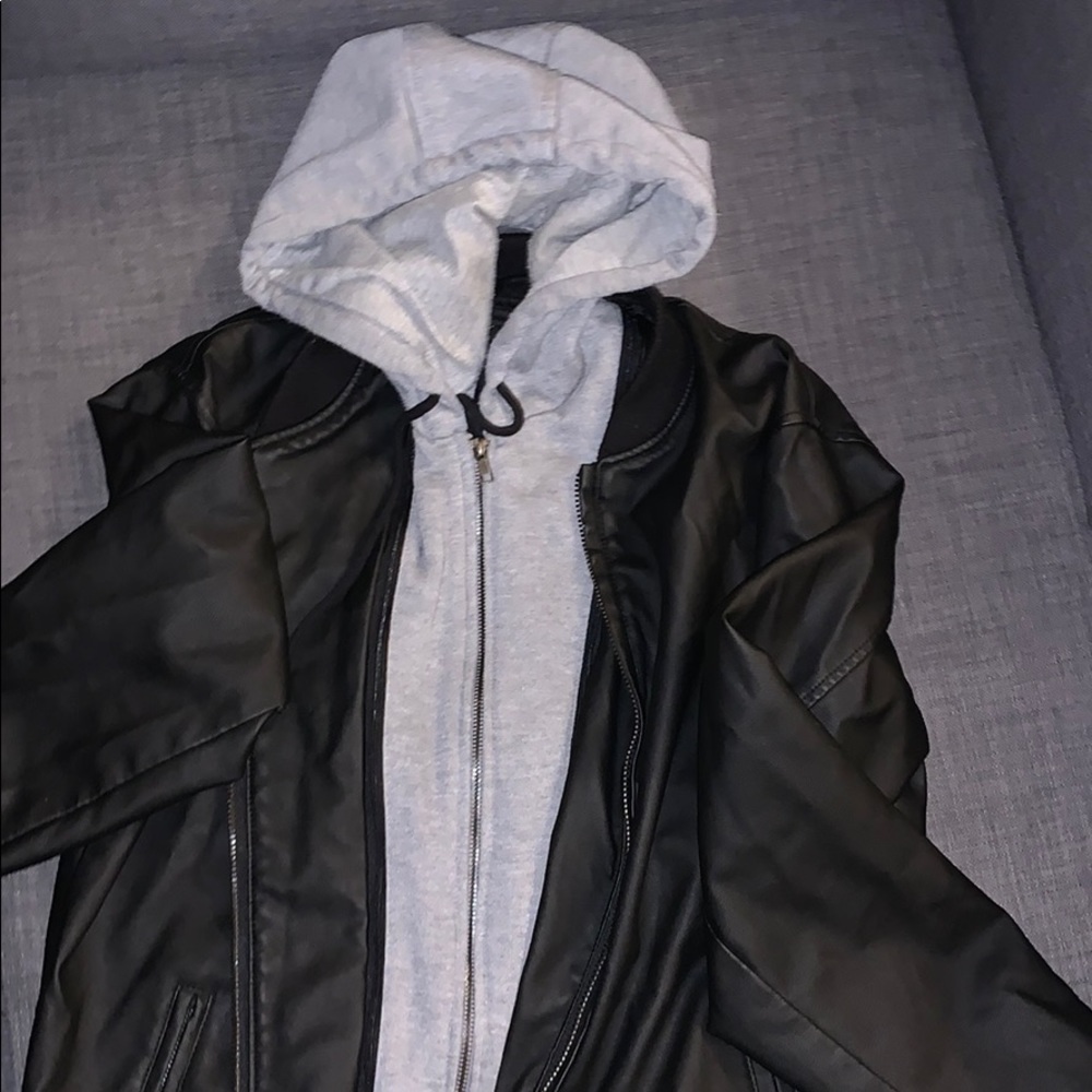 Leather jacket